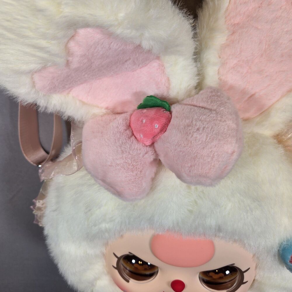Baby Three Fairy Tale Backpack - White Bunny With Special Eyes - Picture 3 of 16